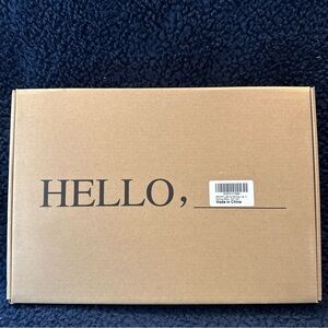 Brand Hello, Light up Wood Frame Home Indoor Setting Picture with 3 Light Up Md